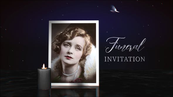 Funeral Invitation | After Effects Template - 32263181 Download Videohive
