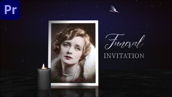 Funeral Invitation | Premiere Pro - 36209318 Videohive Download