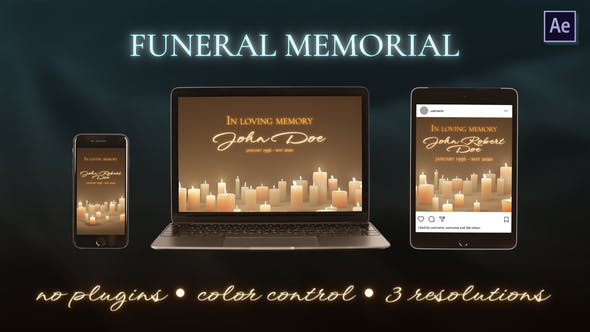 FUNERAL MEMORIAL - 39104856 Download Videohive