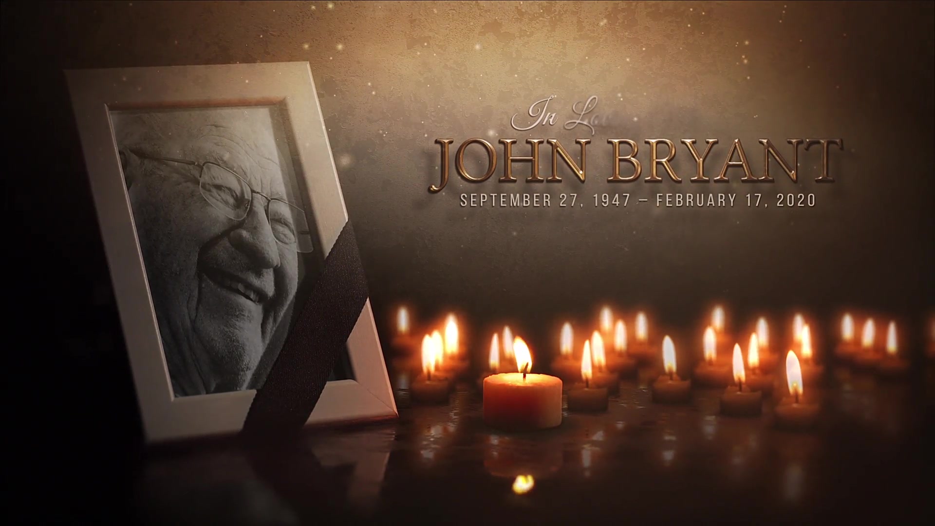 Funeral Memorial Card Videohive 26645454 After Effects Image 3