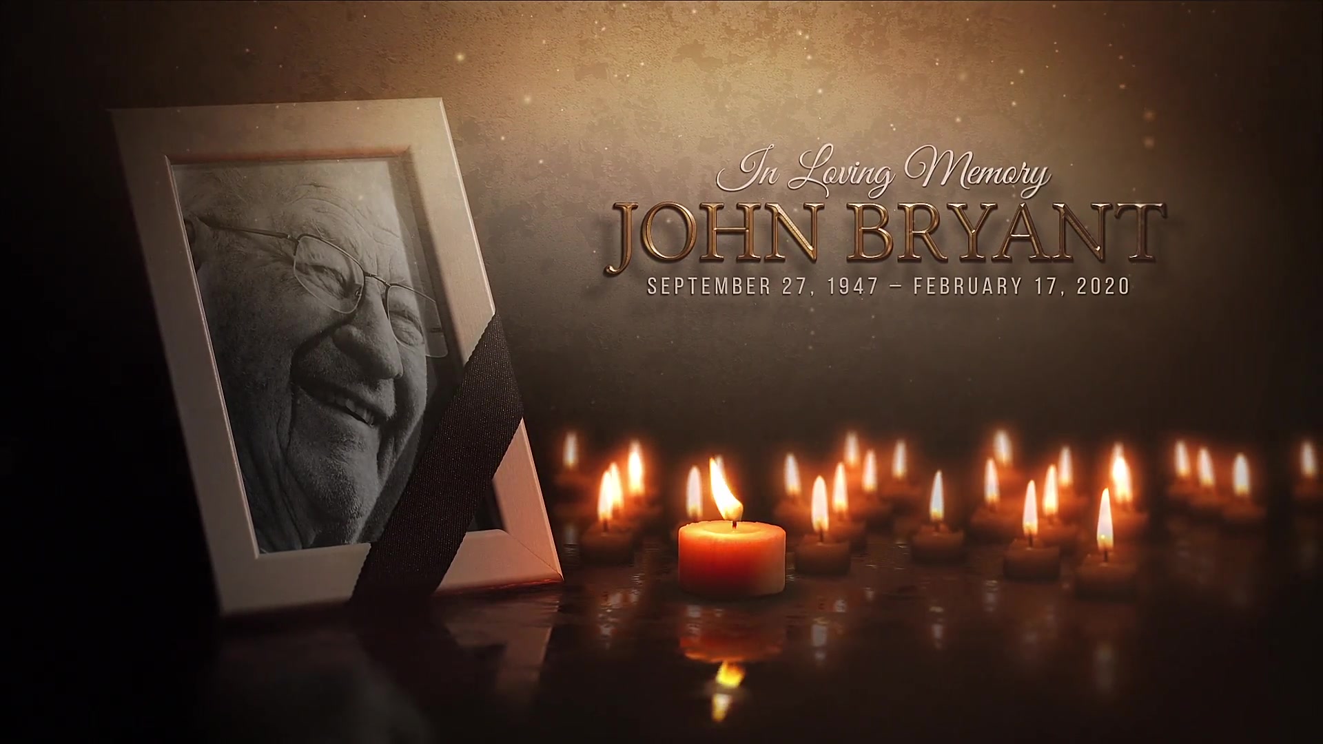 Funeral Memorial Card Videohive 26645454 After Effects Image 4