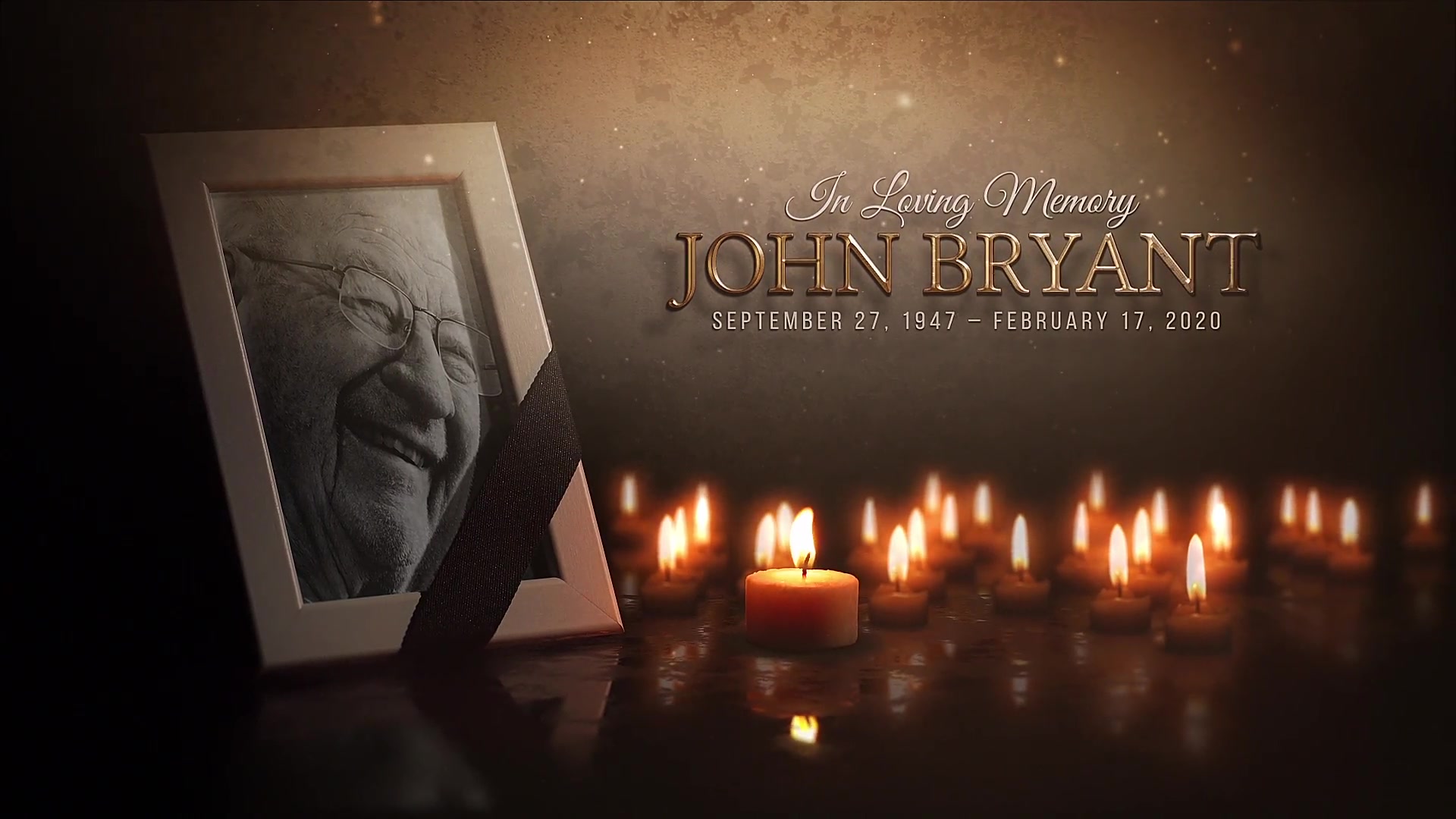 Funeral Memorial Card Videohive 26645454 After Effects Image 5