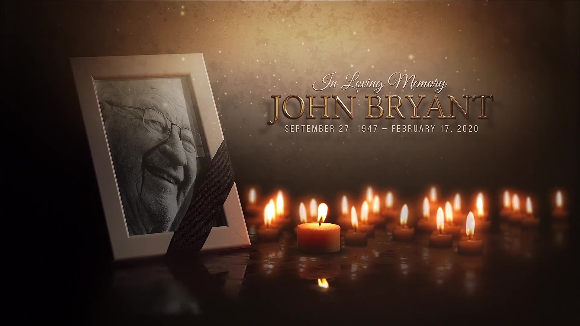 Funeral Memorial Card Videohive 26645454 After Effects Image 6