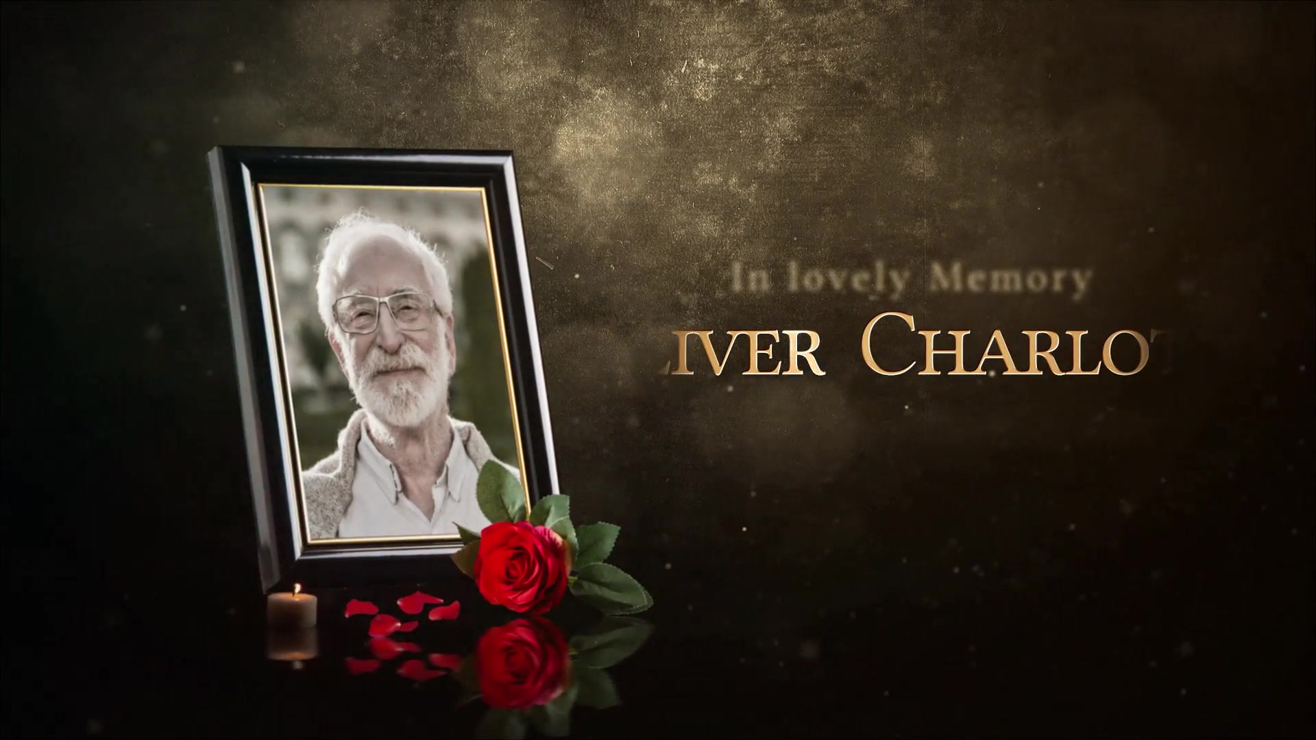 Funeral Memorial Card Slide Videohive 38938662 After Effects Image 2