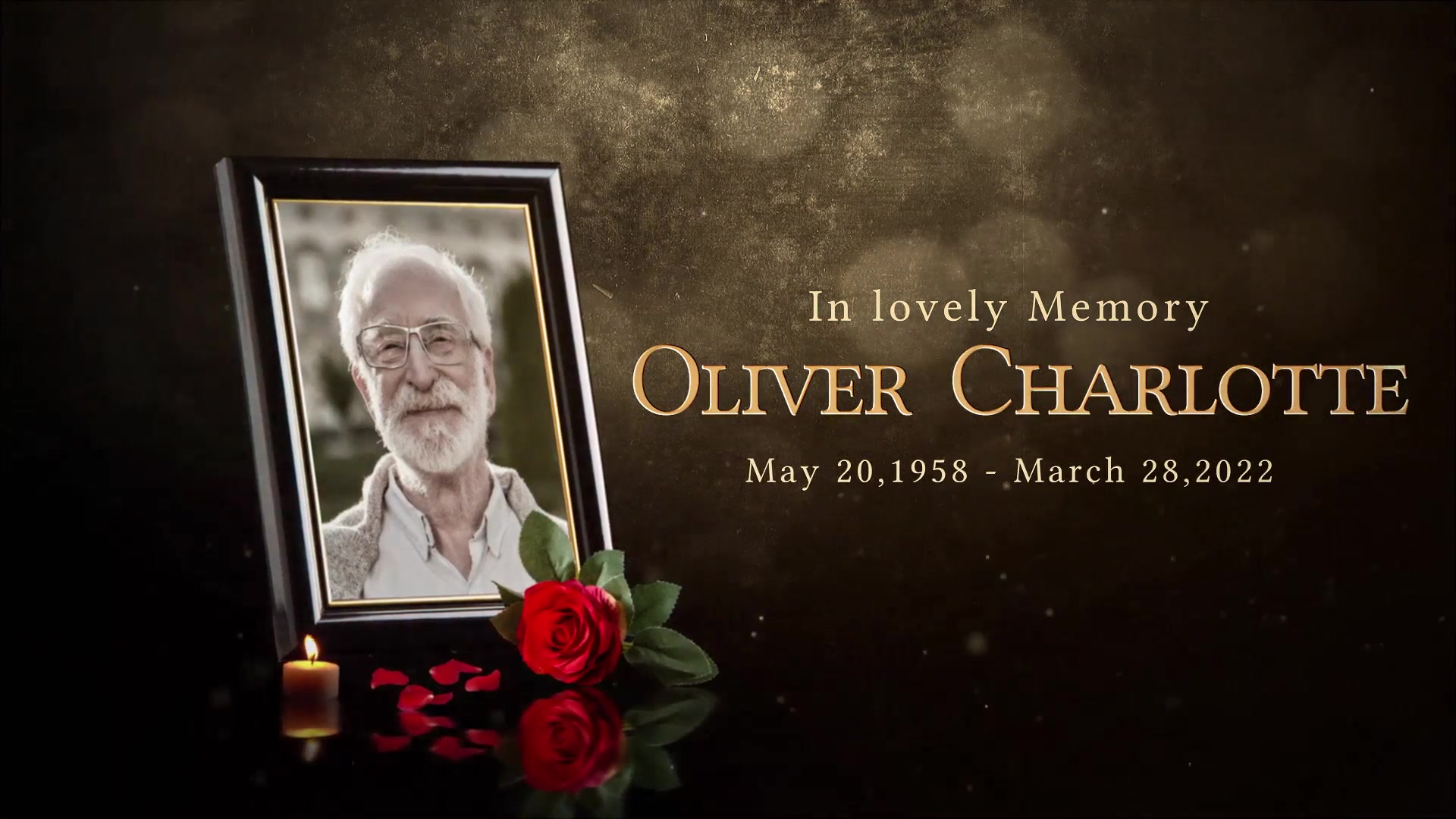 Funeral Memorial Card Slide |MOGRT| Videohive 40403788 Premiere Pro Image 3