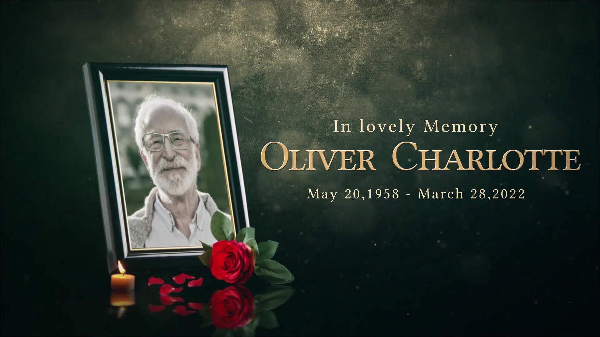 Funeral Memorial Card Slide |MOGRT| Videohive 40403788 Premiere Pro Image 4