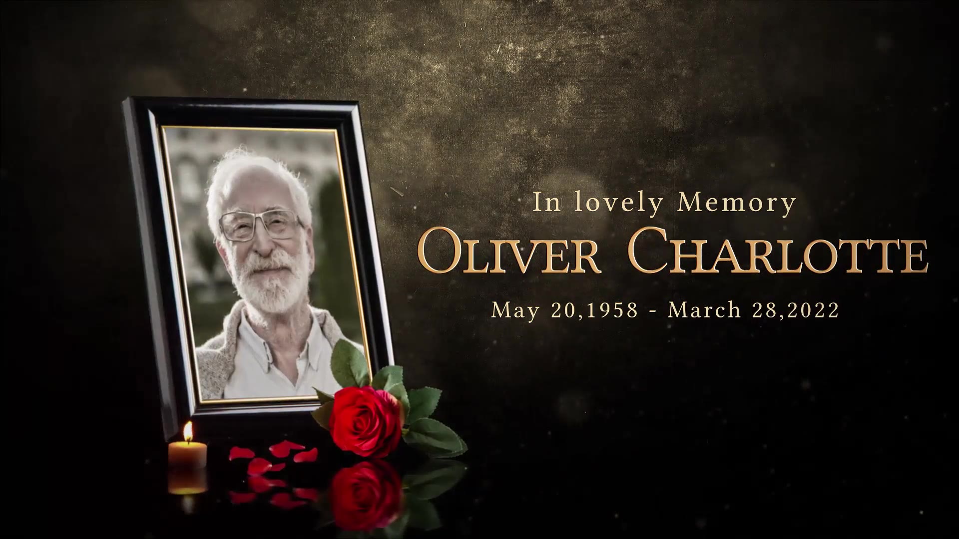 Funeral Memorial Card Slide |MOGRT| Videohive 40403788 Premiere Pro Image 5