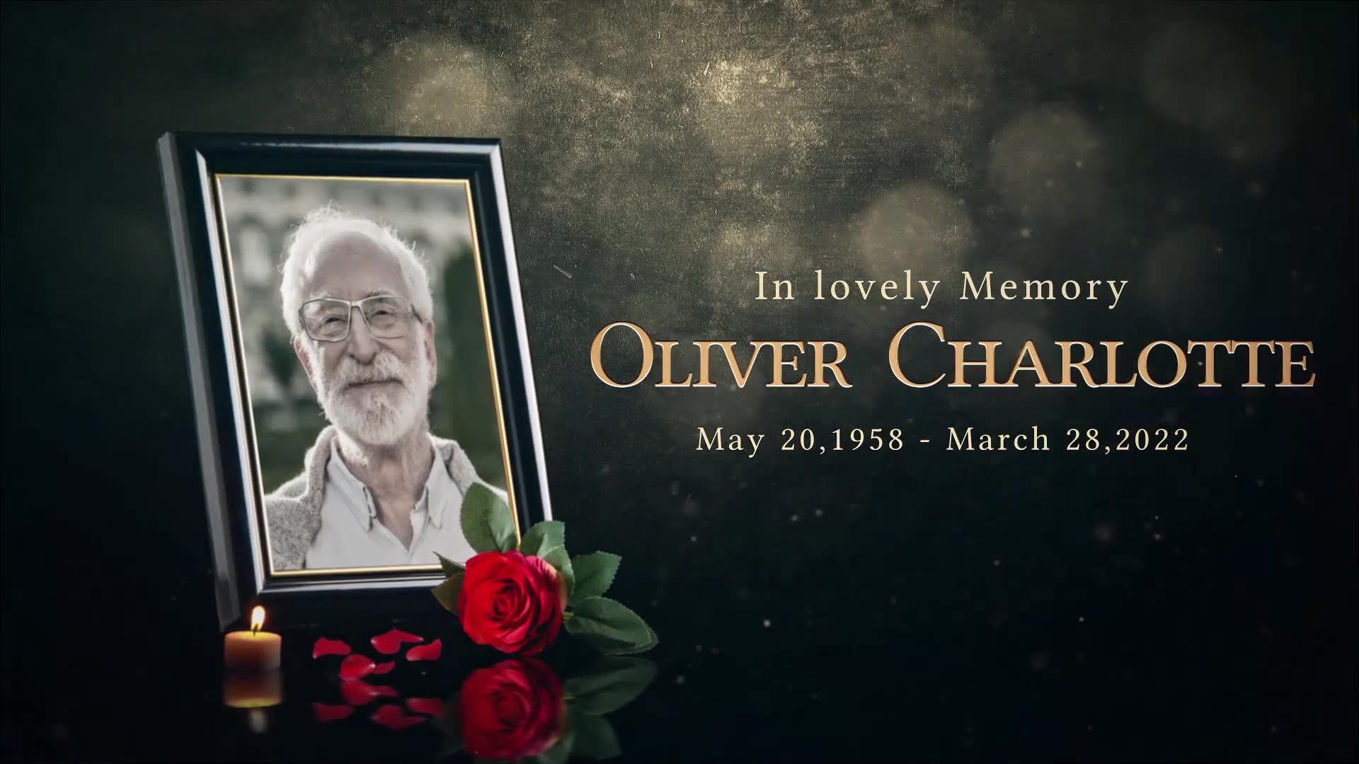 Funeral Memorial Card Slide |MOGRT| Videohive 40403788 Premiere Pro Image 6