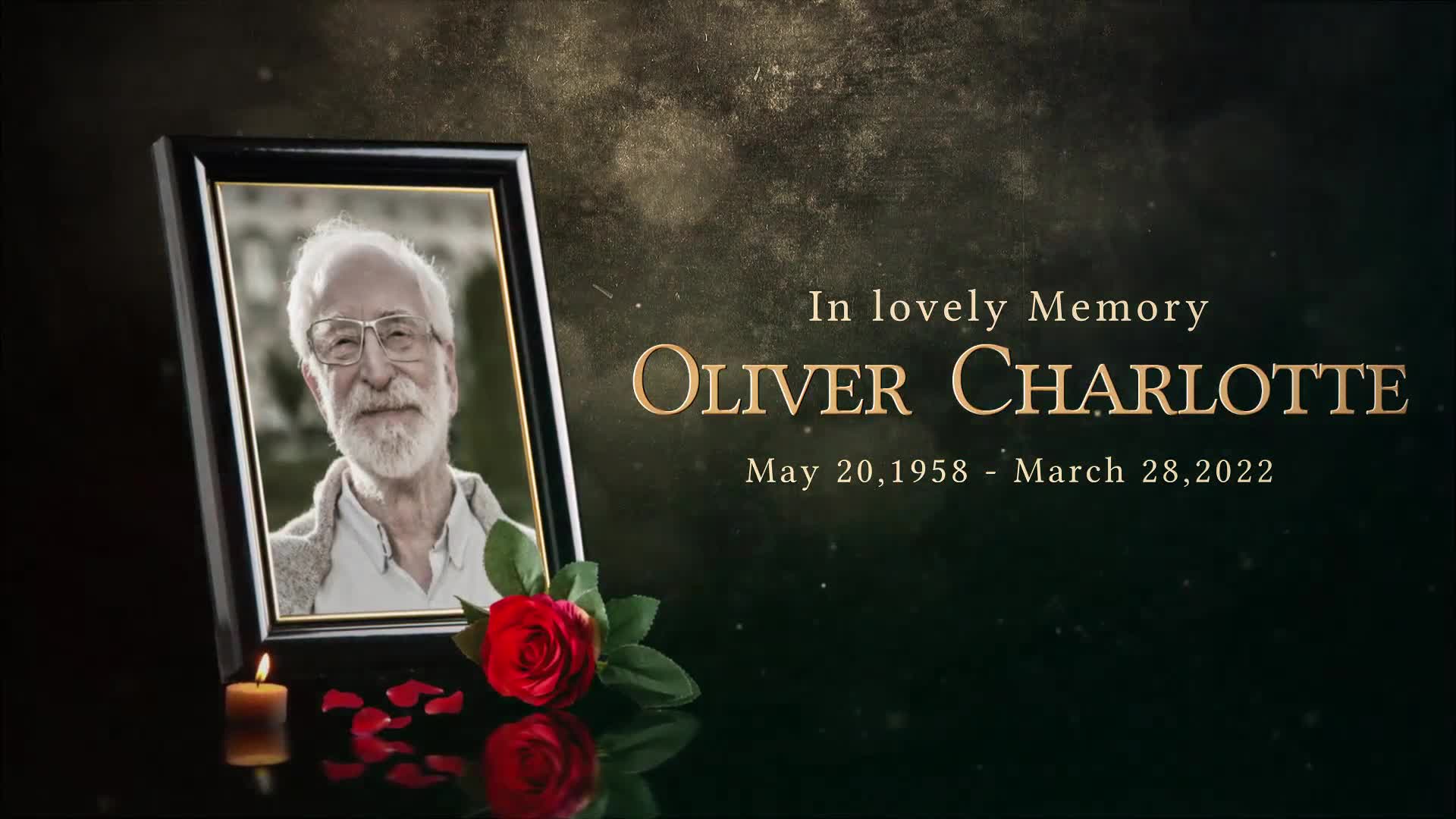 Funeral Memorial Card Slide |MOGRT| Videohive 40403788 Premiere Pro Image 7