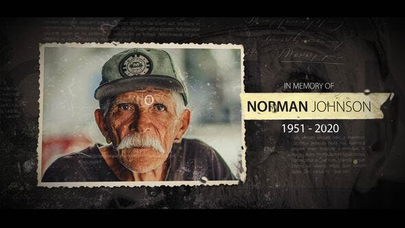 Funeral Memory Slides - 27173261 Download Videohive