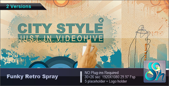 Funky Retro Spray - Download Videohive 2167022