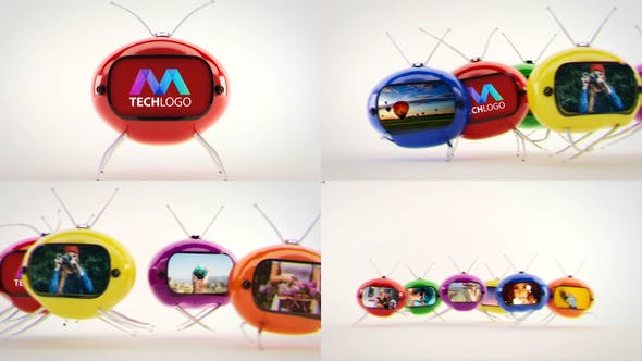 Funky TV Logo Reveal - Download 31083403 Videohive