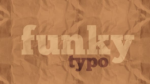 Funky Typo - Download Videohive 4804520