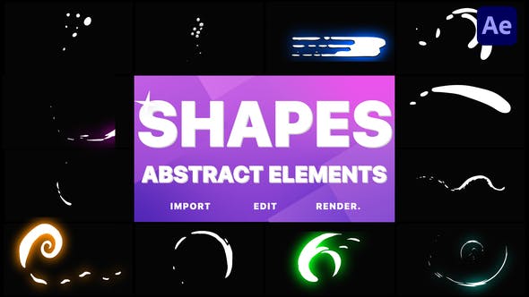 Funny Abstract Shapes | DaVinci Resolve Videohive 32359985 Download Direct