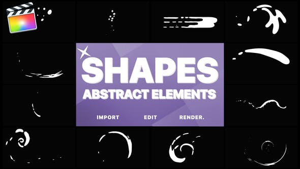 Funny Abstract Shapes | Final Cut - 23718397 Download Videohive