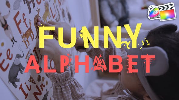 Funny Alphabet | FCPX - Videohive Download 25893162