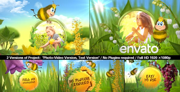 Funny Bee Slideshow - 15749543 Download Videohive