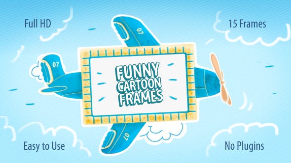 Funny Cartoon Frames - 19717247 Videohive Download