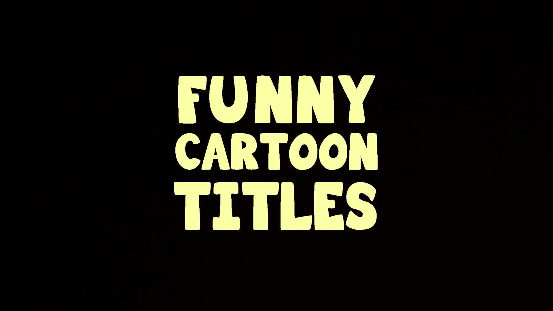 Funny Cartoon Titles | DaVinci Resolve Videohive 34444915 DaVinci Resolve Image 2