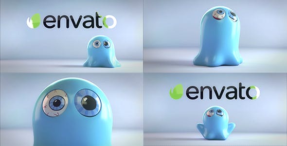 Funny Ghost Logo Reveal Bundle - Download Videohive 20679583