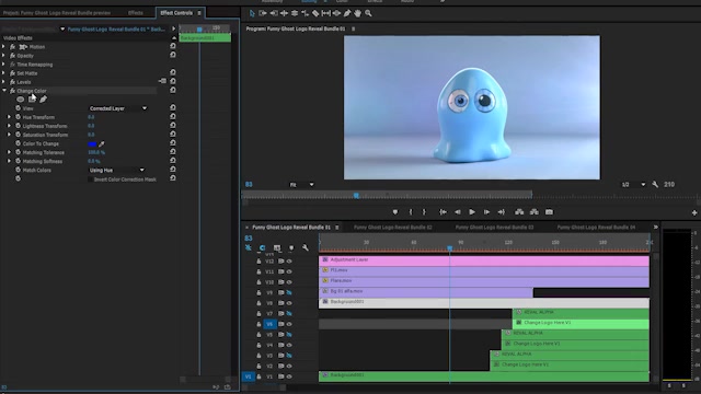 Funny Ghost Logo Reveals Videohive 22955238 Premiere Pro Image 11