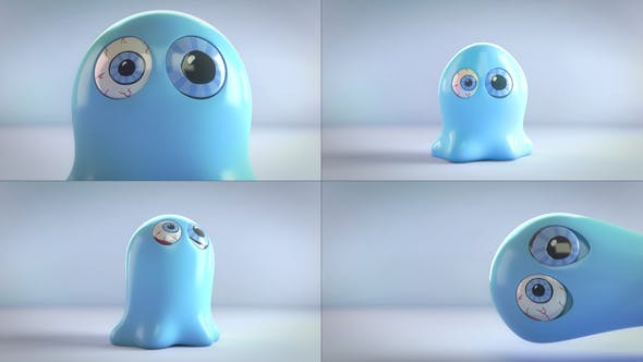 Funny Ghost Logo Reveals - 22955238 Videohive Download