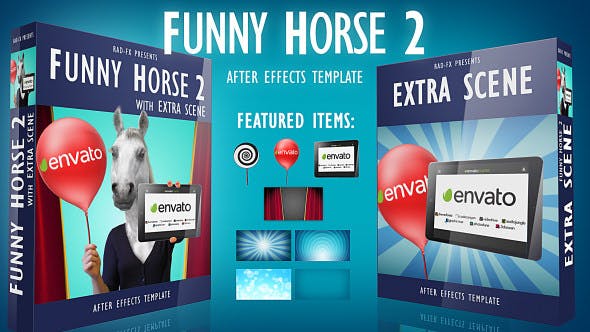 Funny Horse 2 Logo Reveal - Download Videohive 18061168