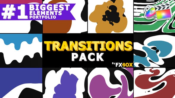 Funny Liquid Transitions | FCPX - Videohive 23549900 Download
