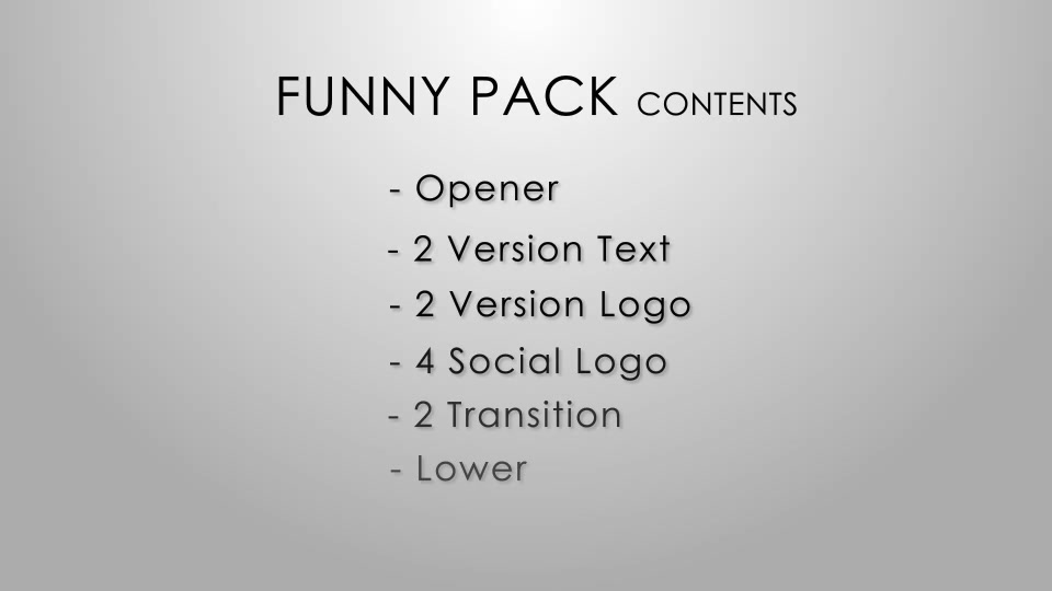 Funny Pack - Download Videohive 8495666