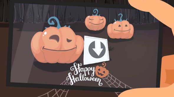 Funny Pumpkins Halloween Intro. - Download Videohive 24880135