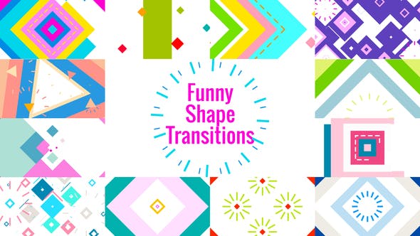 Funny Shape TransitionsAE - Download Videohive 23724856