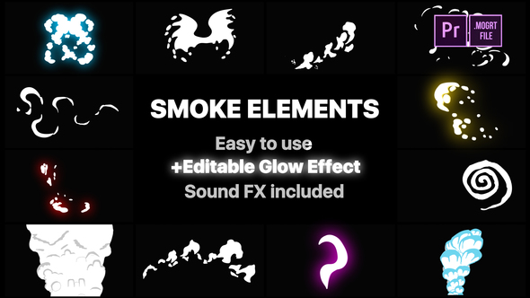 Funny Smoke Elements - Download Videohive 22822569