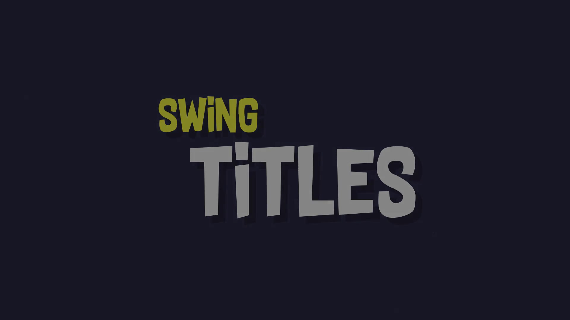 Funny Swing Titles Videohive 23664192 After Effects Image 13