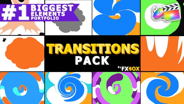 Funny Transitions | FCPX - 23554972 Download Videohive