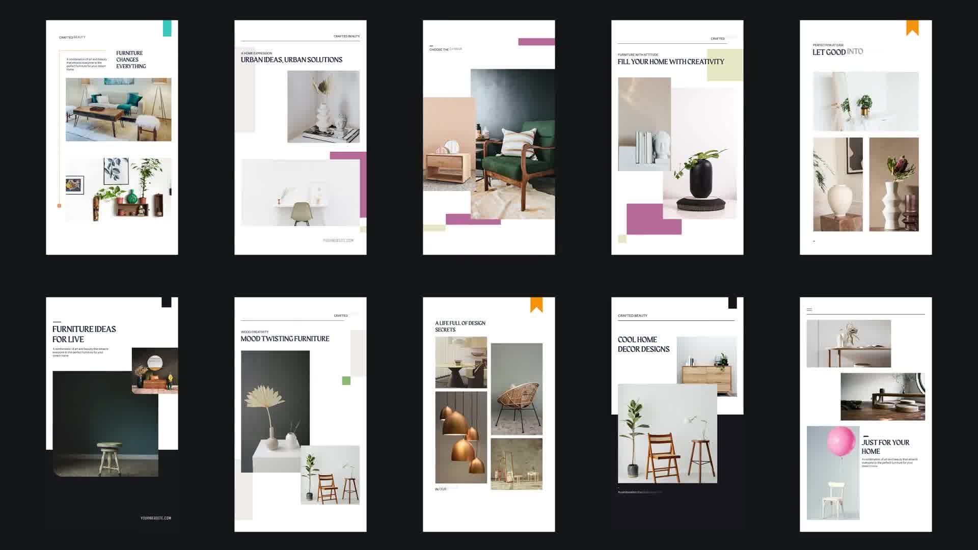 Furniture Instagram Stories Videohive 38219519 After Effects Image 10