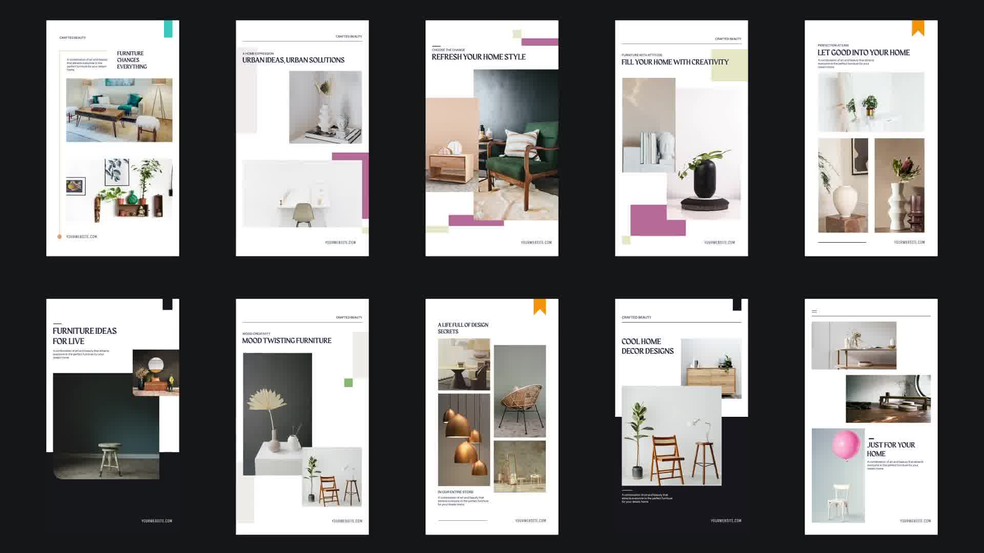 Furniture Instagram Stories Videohive 38219519 After Effects Image 11