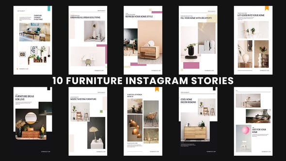 Furniture Instagram Stories - Download Videohive 38219519