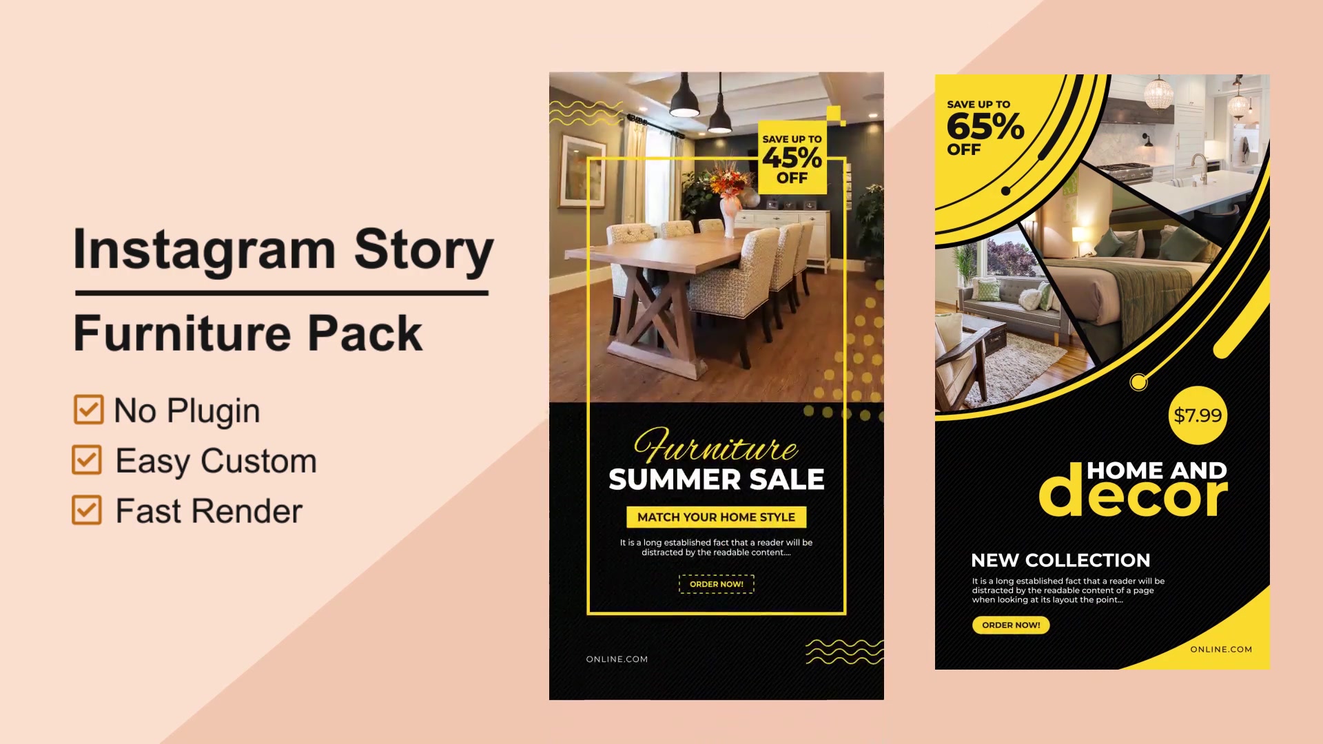 Furniture Instagram Stories V03 Videohive 27061276 After Effects Image 5