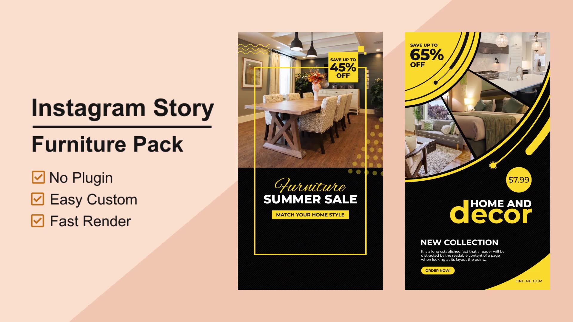 Furniture Instagram Stories V03 Videohive 27061276 After Effects Image 6