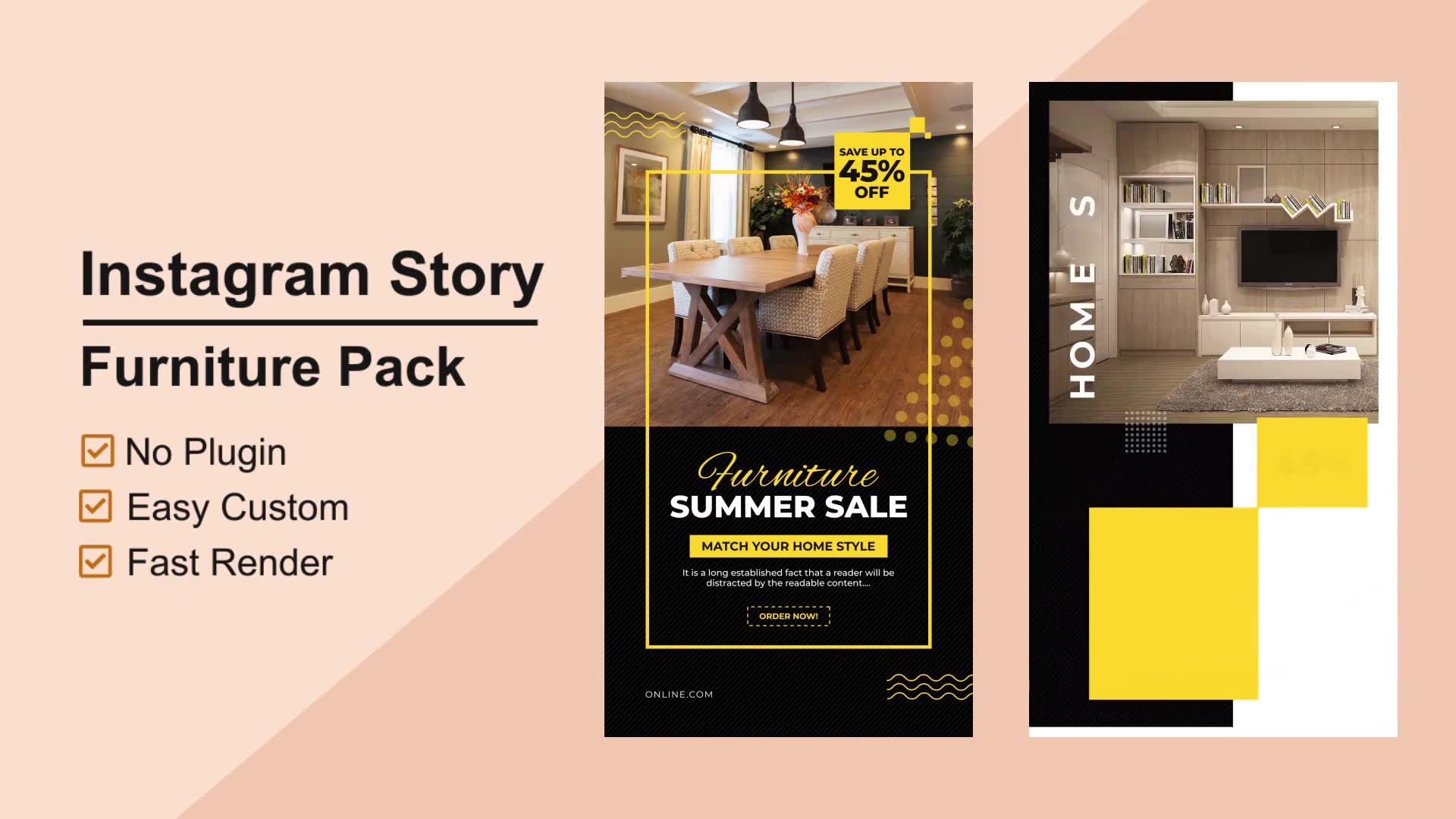 Furniture Instagram Stories V03 Videohive 27061276 After Effects Image 7