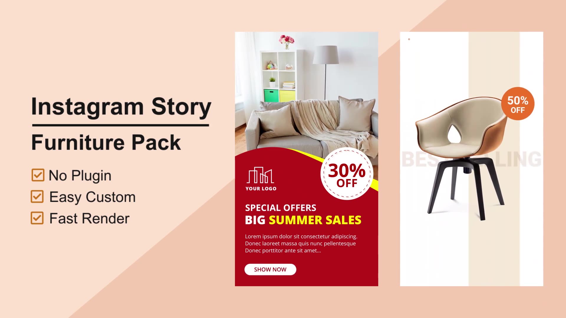 Furniture Instagram Stories V09 Videohive 27610444 After Effects Image 3