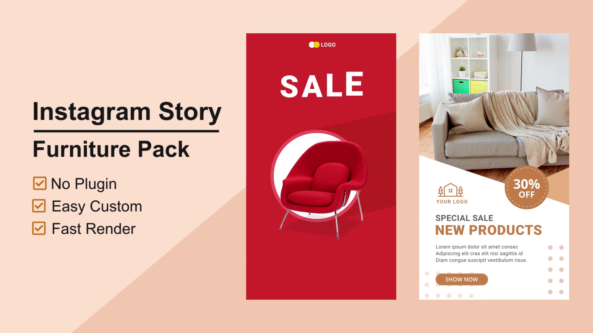 Furniture Instagram Stories V09 Videohive 27610444 After Effects Image 7