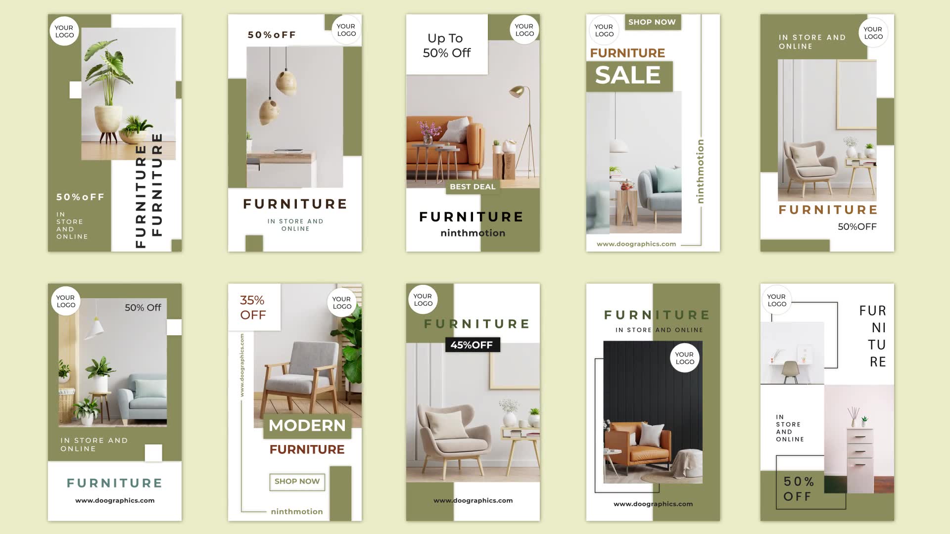 Furniture Instagram Story Videohive 32981353 After Effects Image 2