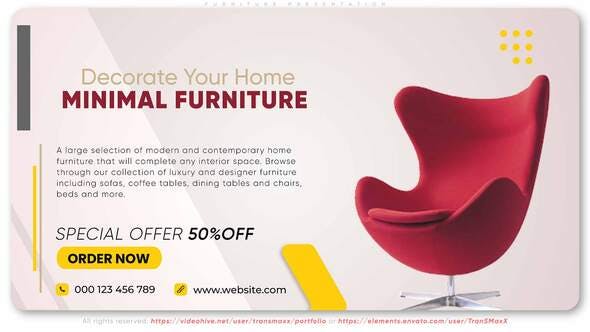 Furniture Presentation - 33799973 Download Videohive