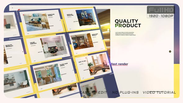 Furniture Promo Slideshow - Videohive Download 32721740