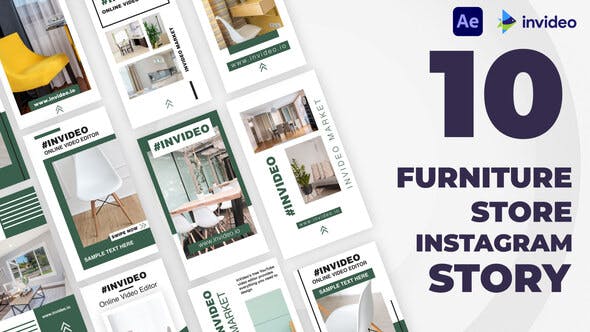 Furniture Store Instagram Stories Template - 32928764 Videohive Download