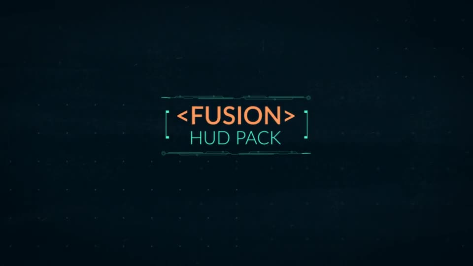 Fusion HUD Pack Videohive 23864983 After Effects Image 1