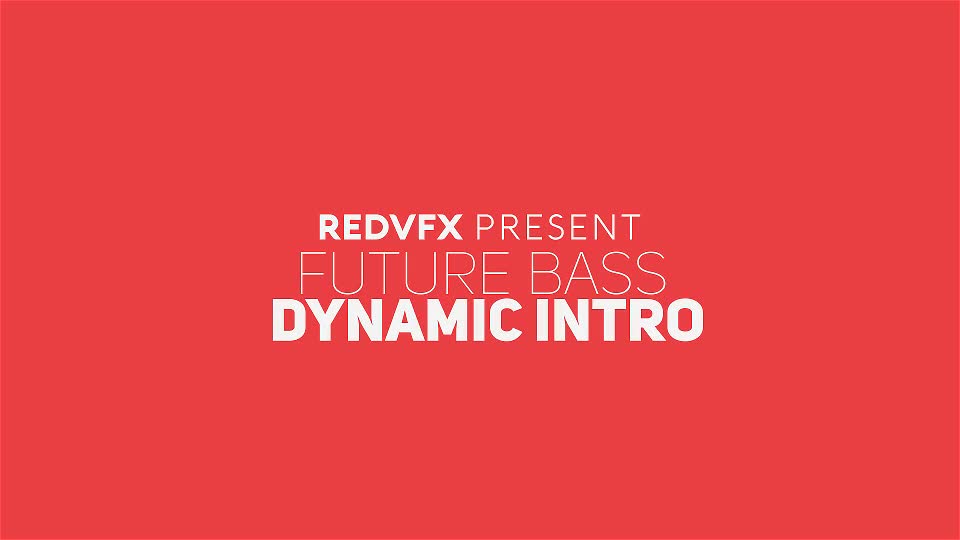 Future Bass Dynamic Intro Videohive 21619227 After Effects Image 1