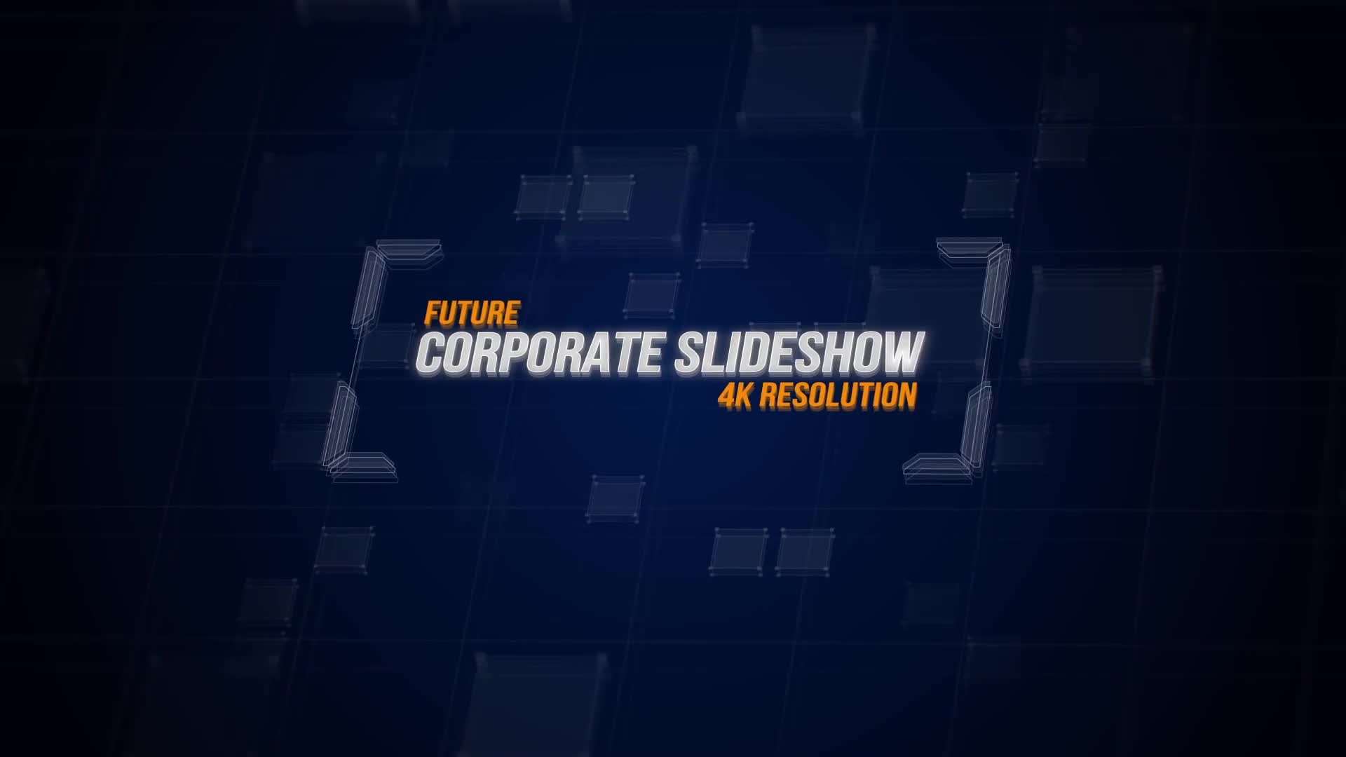 Future Corporate Slideshow/ Digital Slides/ Business Idea/ Meeting and Presentation/ Cube and Glas Videohive 15400769 After Effects Image 1