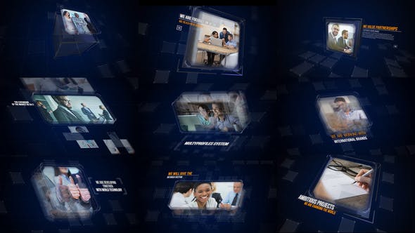 Future Corporate Slideshow/ Digital Slides/ Business Idea/ Meeting and Presentation/ Cube and Glas - Download 15400769 Videohive